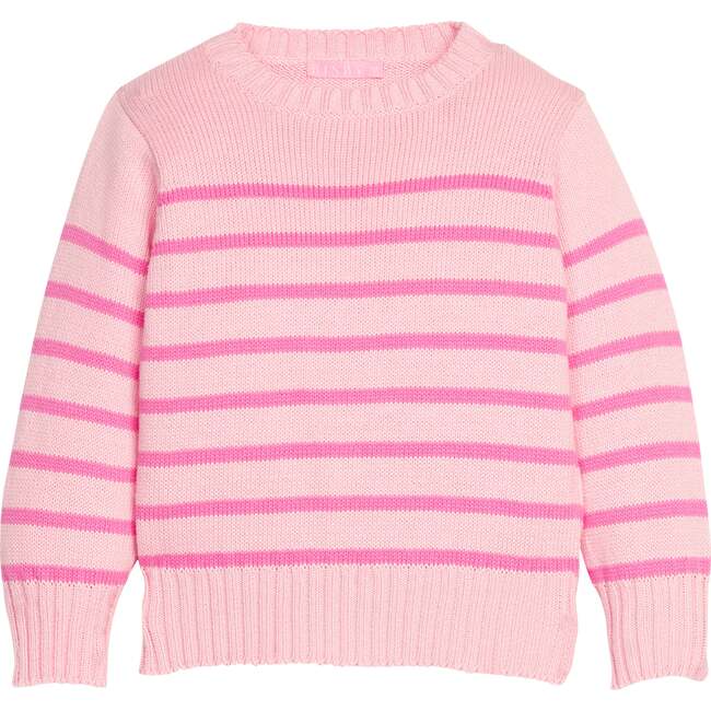 Striped Sweater, Pink