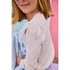 Sadie Top, Grey & Silver Sparkle Stars - Blouses - 2