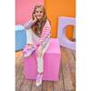 Striped Sweater, Lavender - Sweaters - 4