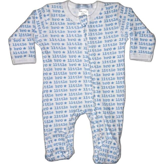 Baby Zipper Footie, Little Bro