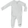 Bonsie Baby Footie, Milk - Footie Pajamas - 1 - thumbnail