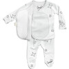 Bonsie Baby Footie, Stars - Footie Pajamas - 2