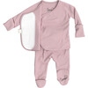 Bonsie Baby Footie, Peony - Footie Pajamas - 2