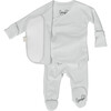 Bonsie Baby Footie, Milk - Footie Pajamas - 2