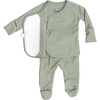 Bonsie Baby Footie, Avocado - Footie Pajamas - 2