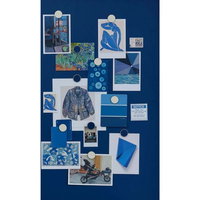 The Buttons, Navy - Wall Décor - 3