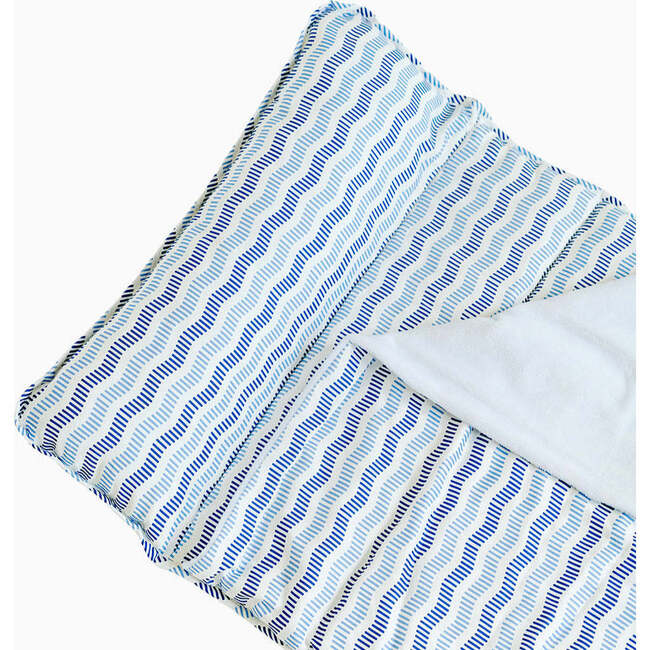 The Blue Wave Nap Mat, Blue - Nap Mats - 3