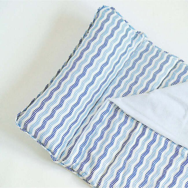 The Blue Wave Nap Mat, Blue - Nap Mats - 6
