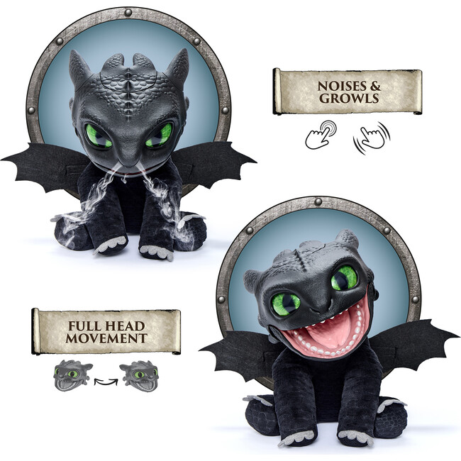 RealFX Puppetronic: HTTYD - Toothless - Tech Toys - 3