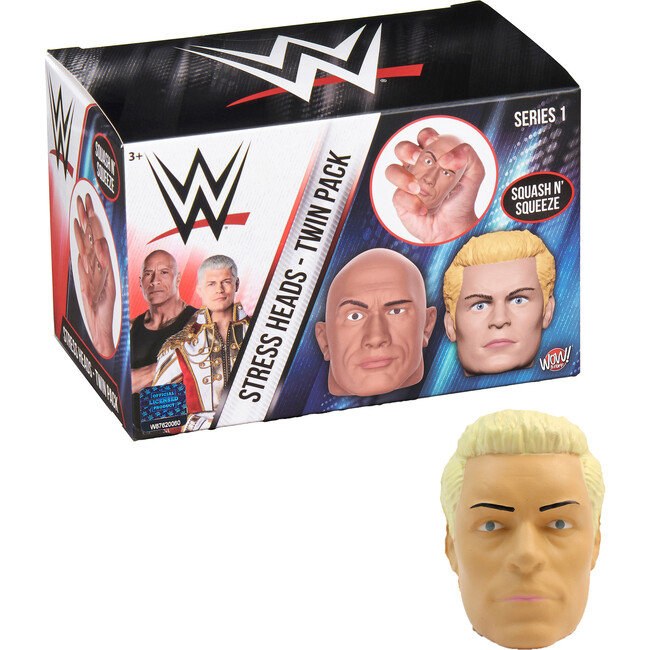 WWE: Stress Heads - Twin Pack - Games - 4