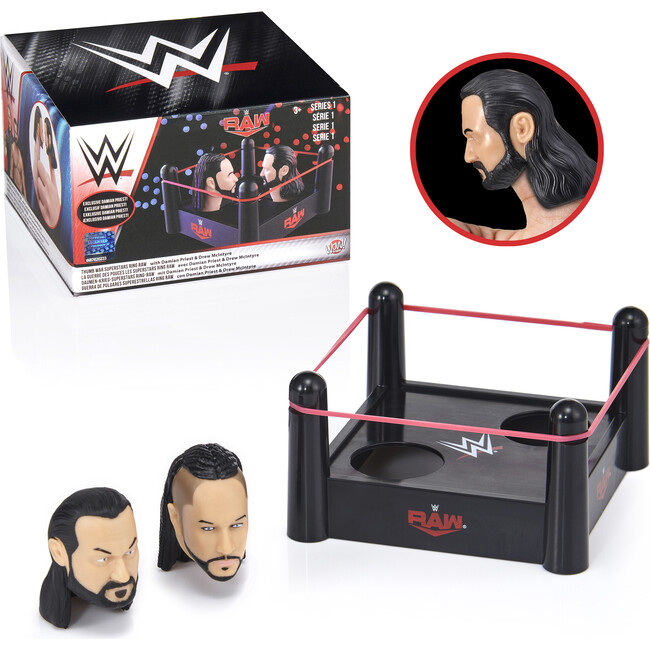 WWE: Thumb War Superstars Ring - Raw - Games - 7