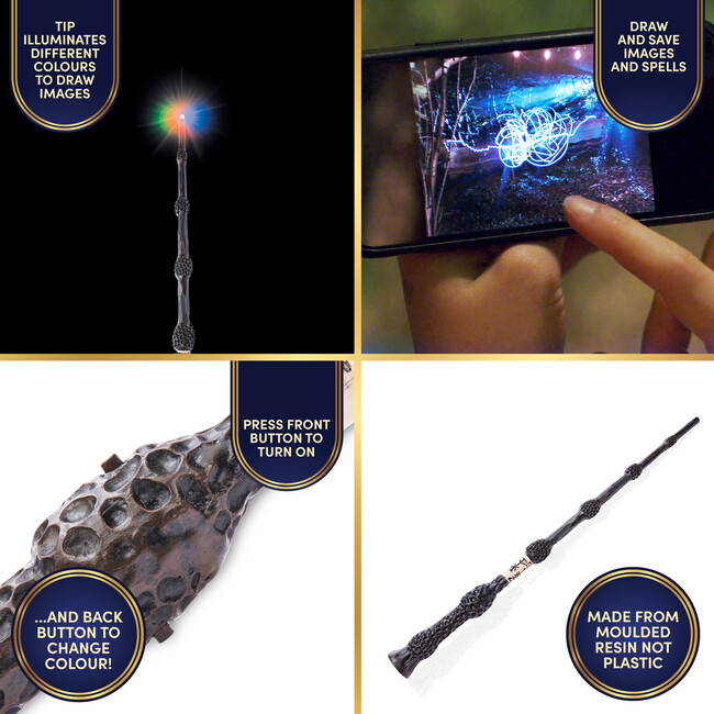 Harry Potter: Deluxe Lumos Wand - Elder - Costume Accessories - 4