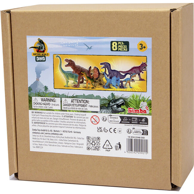 Dino Set: Big - 8pc - Action Figures - 2