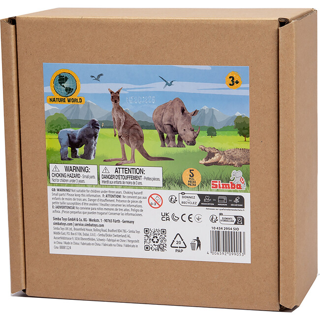 Animals Set: Wild Series 2 - 5pc - Action Figures - 2