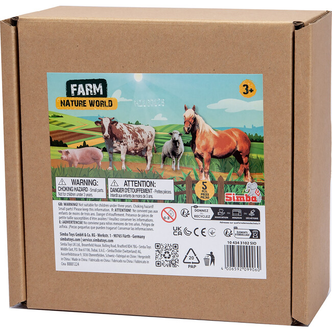 Animals Set: Farm - 5pc - Action Figures - 2