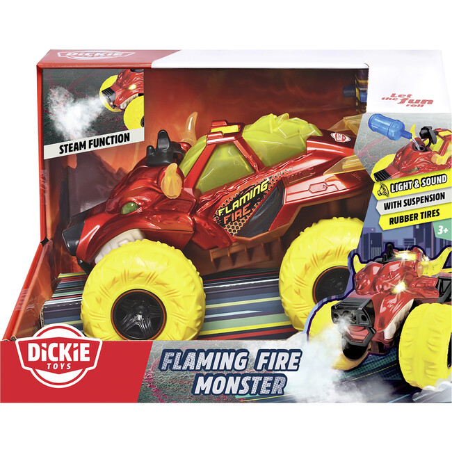 Monster Truck: Flaming Fire - Action Figures - 6