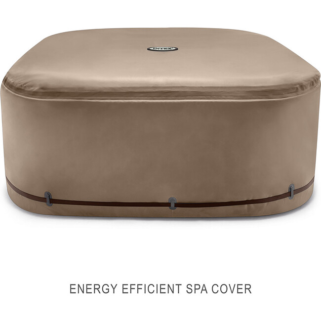 PureSpa: Chevron Deluxe Inflatable Hot Tub Set - 4 Person - Water Toys - 4