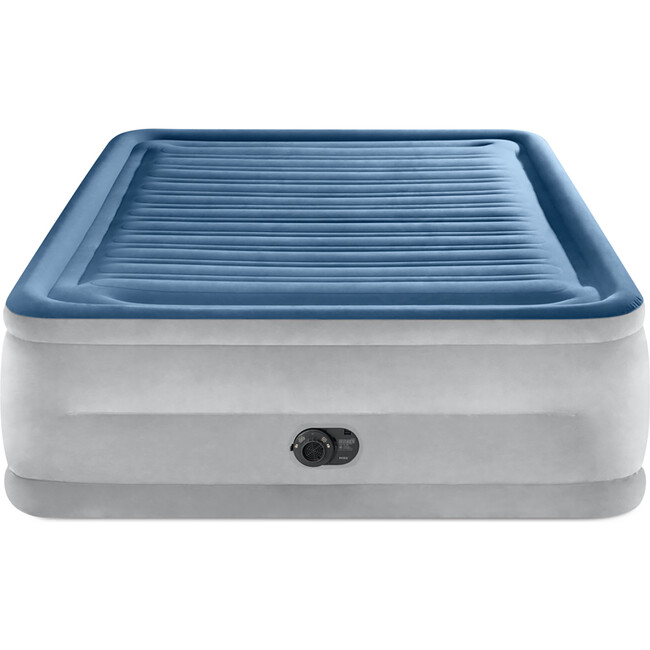 Dura-Beam: Comfort-Plush Air Mattress 22" Queen - BLUE EXCLUSIVE