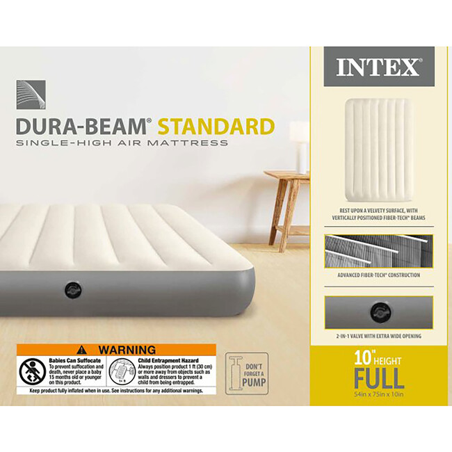 Dura-Beam: Standard - Full Airbed - Air Mattresses - 7
