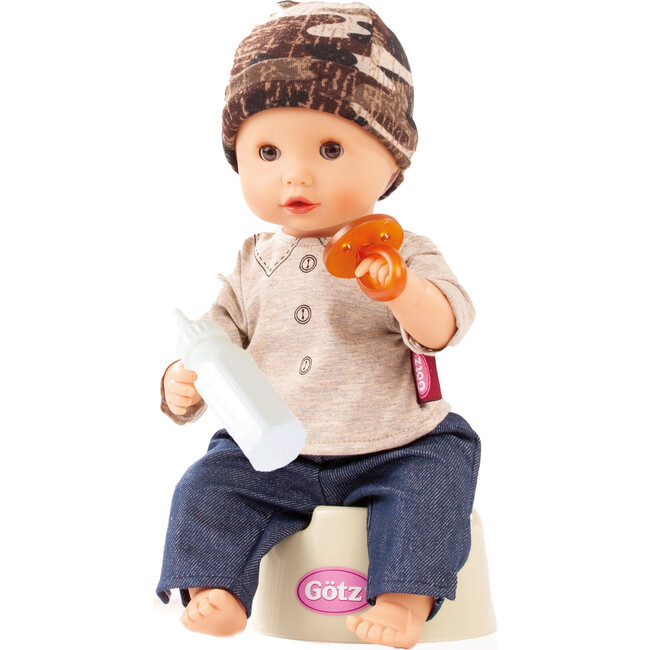 Sleepy Aquini: Boy - 13" Drink & Wet Anatomically Correct Bath Doll