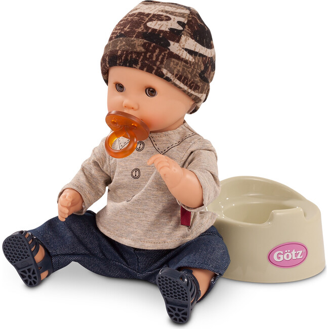 Sleepy Aquini: Boy - 13" Drink & Wet Anatomically Correct Bath Doll - Dolls - 2