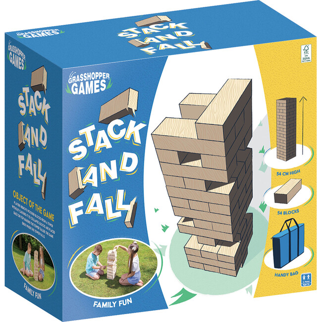 Grasshopper Games: Giant Stack 'N' Fall - Outdoor Games - 2