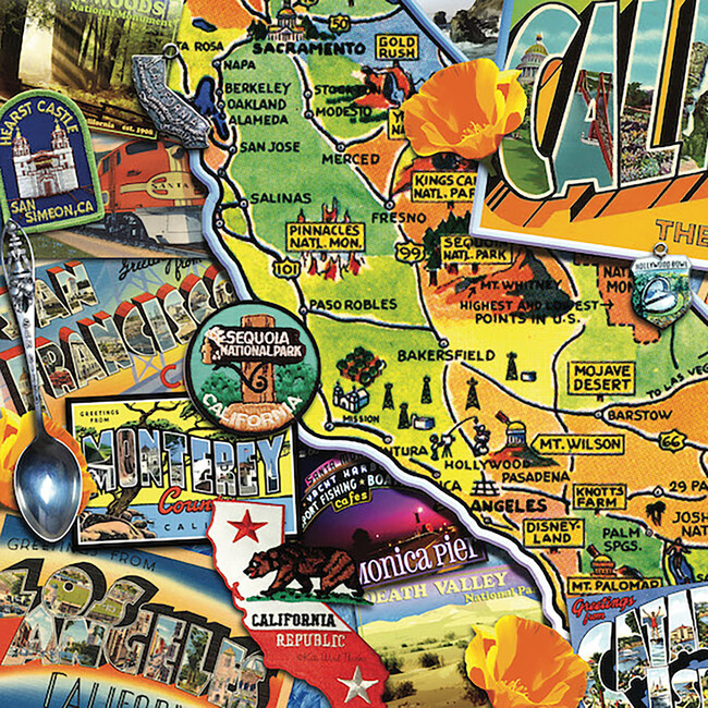 California Dreamin' - 1000 Piece Puzzle - Puzzles - 5