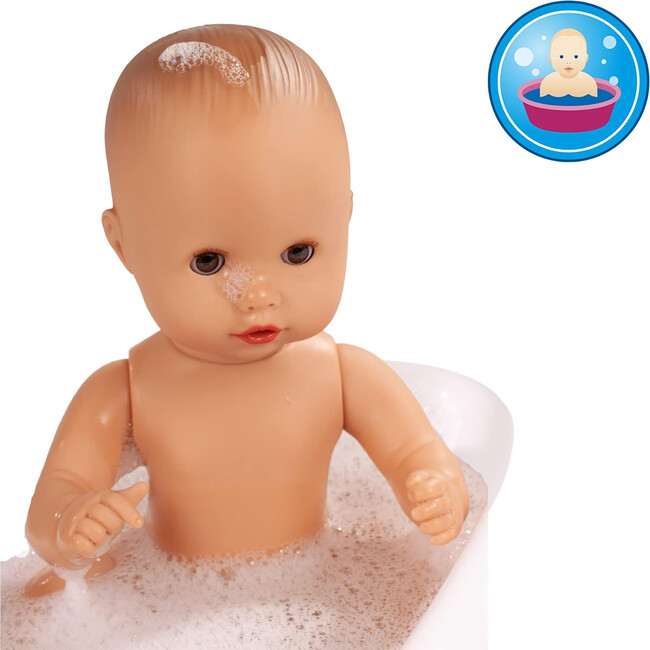 Sleepy Aquini: Boy - 13" Drink & Wet Anatomically Correct Bath Doll - Dolls - 6