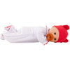Muffin: 13" Soft Doll - Bald Boy - Red White & Blue Footed Pajamas - Dolls - 2