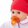 Muffin: 13" Soft Doll - Bald Boy - Red White & Blue Footed Pajamas - Dolls - 3