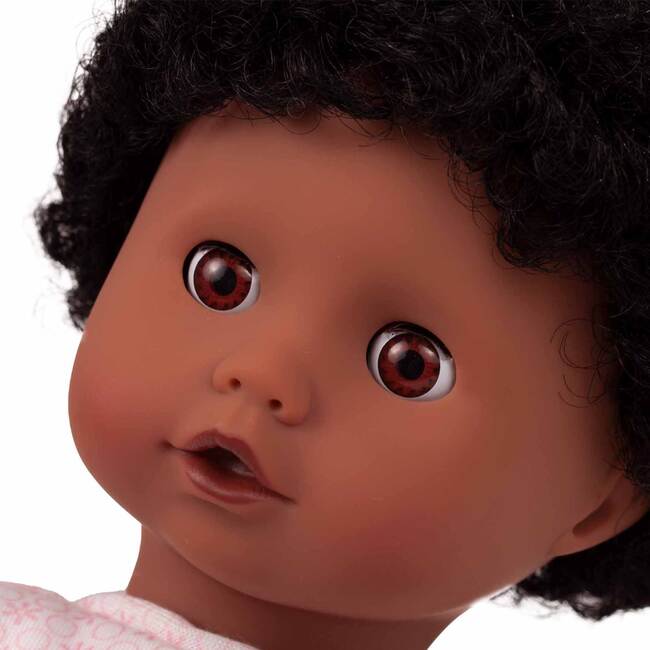 Muffin To Dress: 13" Soft Doll - AA Black Curly Hair - Dolls - 2