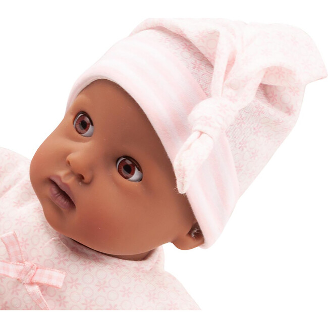 Muffin Baby: 13" Soft Doll - African American & Sock Hat - Dolls - 3