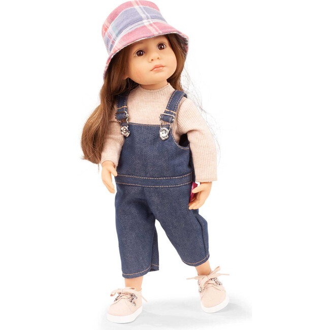 Little Kidz: 14" Standing Doll - Grete Brown Hair