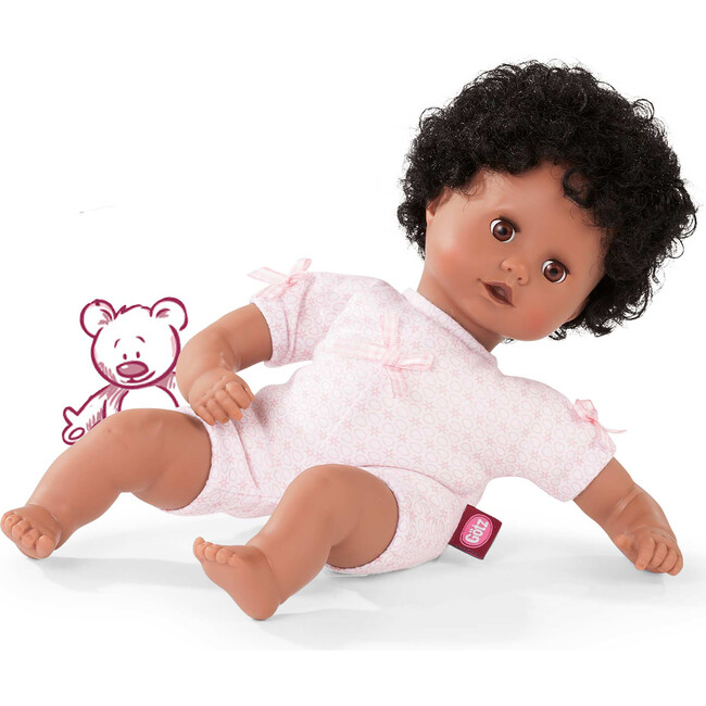Muffin To Dress: 13" Soft Doll - AA Black Curly Hair - Dolls - 4