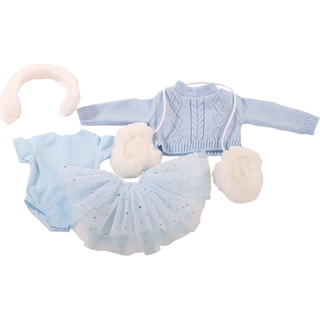 Doll Outfit Combo: Skating Beauty - 5 pc