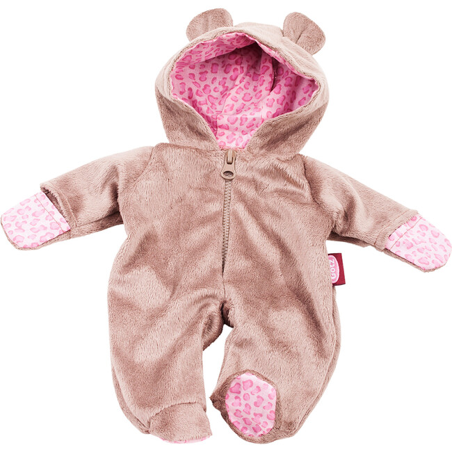 Doll Onesie: Pajama Sleeper - Teddy