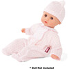 Doll Outfit: Knit Sleep 'n Play - Pink 2 pc - Doll Accessories - 2