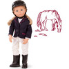 Happy Kidz: 19.5" Poseable Doll - Anna the Competition Rider - Dolls - 6