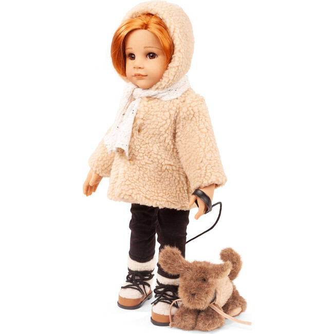 Hannah: 19.5" Standing Doll - Loves Her Puppy Dog - Dolls - 3