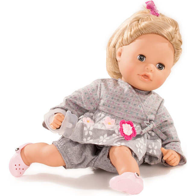 Cosy Aquini: 13" Soft Bath Doll - Netlace & Flowers