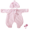 Doll Outfit: Knit Sleep 'n Play - Pink 2 pc - Doll Accessories - 3