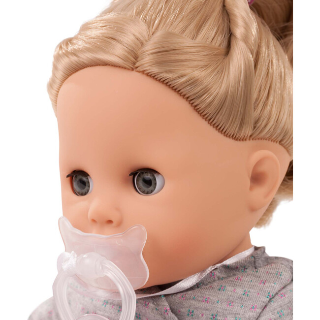 Cosy Aquini: 13" Soft Bath Doll - Netlace & Flowers - Dolls - 2