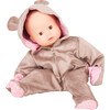 Doll Onesie: Pajama Sleeper - Teddy - Doll Accessories - 5