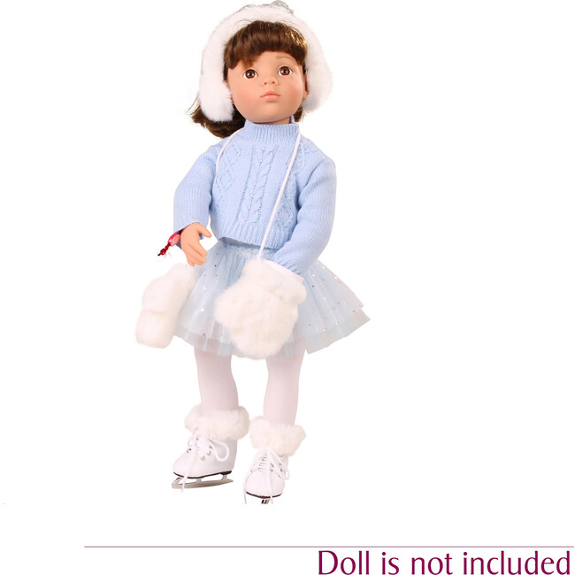 Doll Outfit Combo: Skating Beauty - 5 pc - Doll Accessories - 5