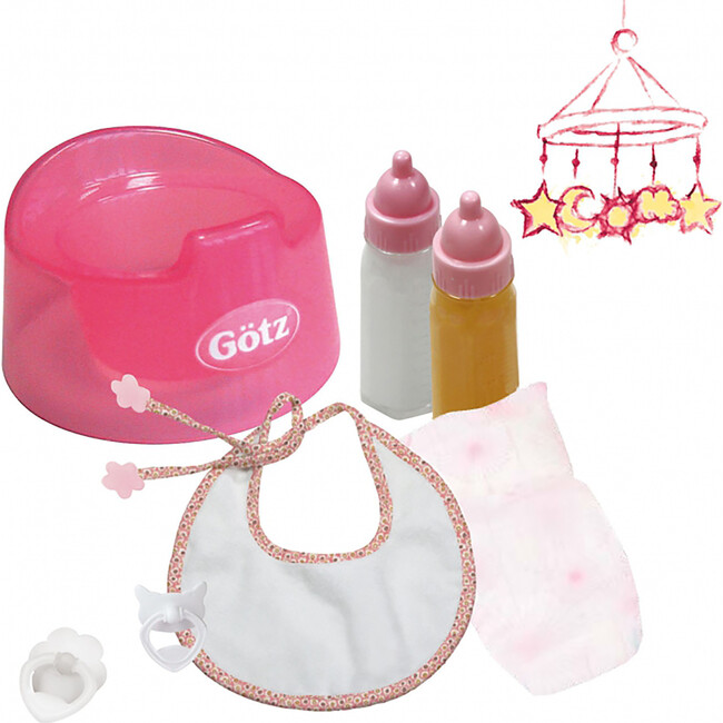 Doll Basic Care Set - 8 pc - Doll Accessories - 5