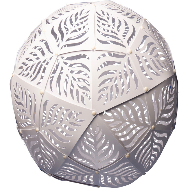 GlowTheory: 18" Solar - Palm - White