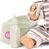 Aquini Girl: 13" Potty Baby Doll - Urban Stripes - Dolls - 5