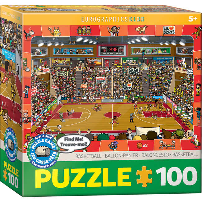 Spot & Find: Basketball - 100 pc Puzzle