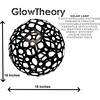 GlowTheory: 18" Solar - Peace - Black - Lighting - 3