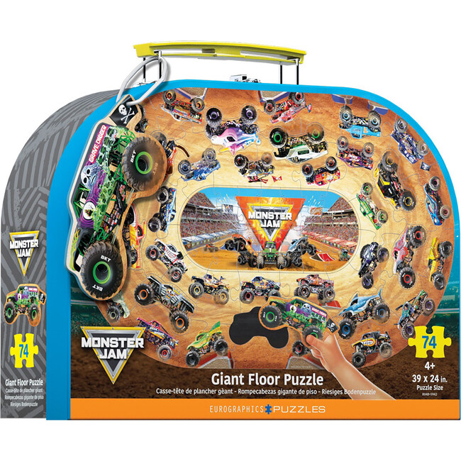 Monster Jam: Giant Floor Puzzle - 74 pc - Puzzles - 1